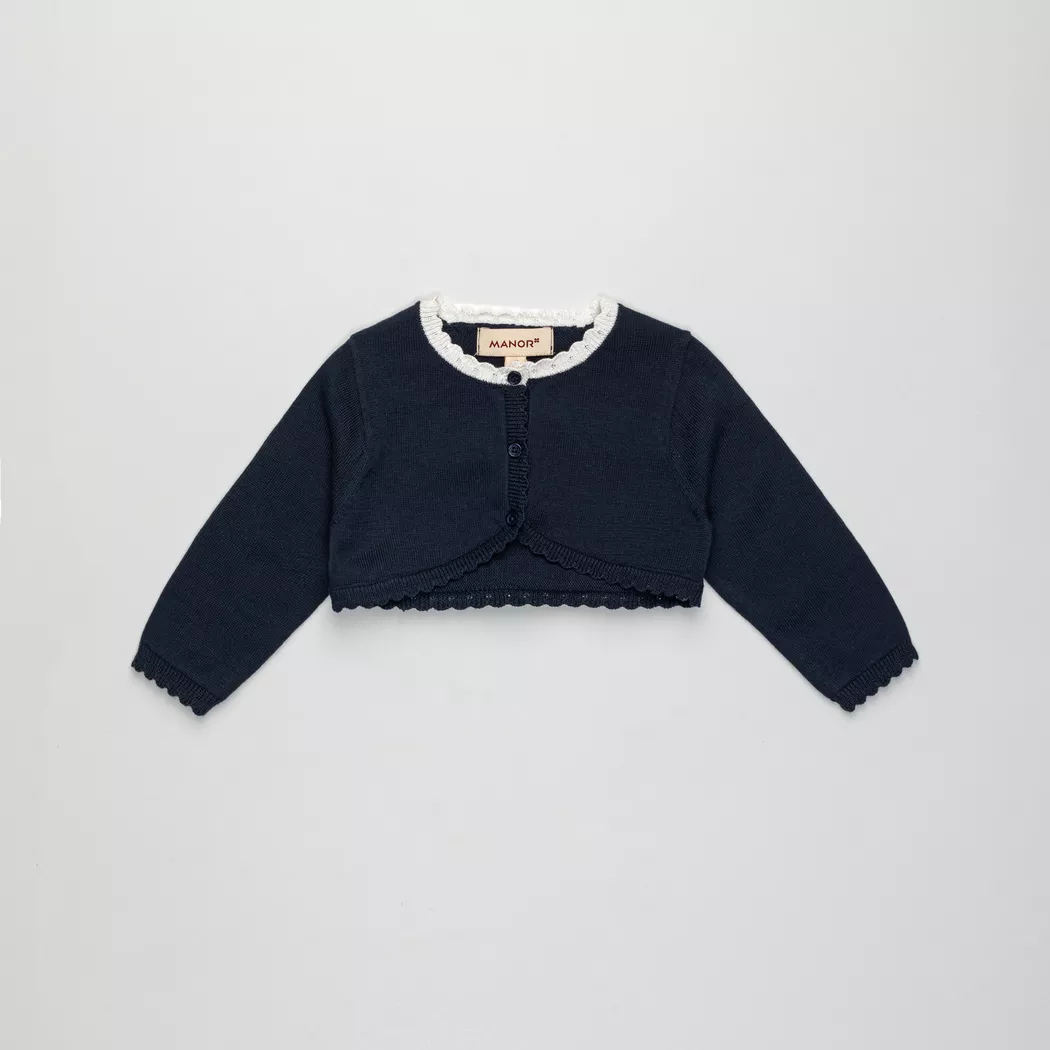 Manor Baby - Cardigan, 86, Marine