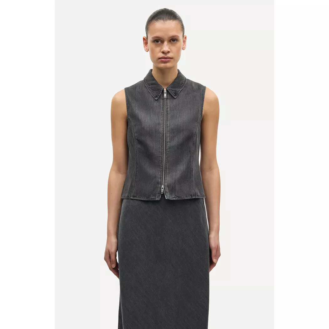 Samsøe Samsøe - Gilet, für Damen, Grau, Größe M