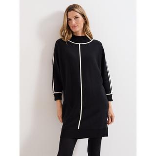 Phase Eight Hallie Pullover Minikleid mit Stehkragen  