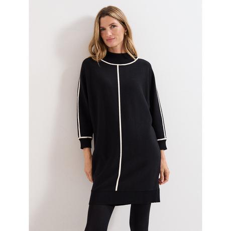 Phase Eight Hallie Pullover Minikleid mit Stehkragen  