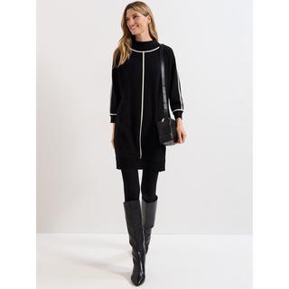 Phase Eight Hallie Pullover Minikleid mit Stehkragen  