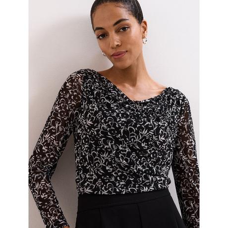 Phase Eight Tammy Imprimé Floral Manches Longues Top  