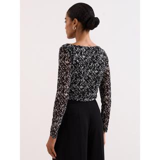 Phase Eight Tammy Imprimé Floral Manches Longues Top  