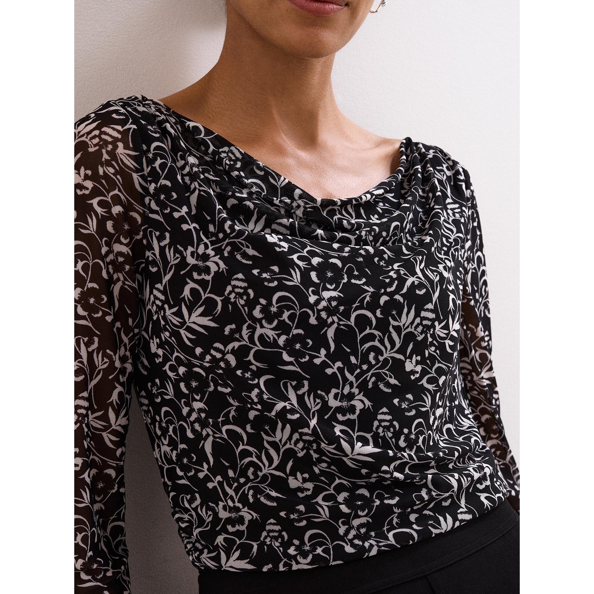 Phase Eight Tammy Imprimé Floral Manches Longues Top  