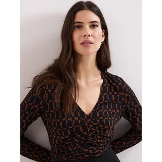 Phase Eight Senita Strukturierter Langarm Strickpullover  