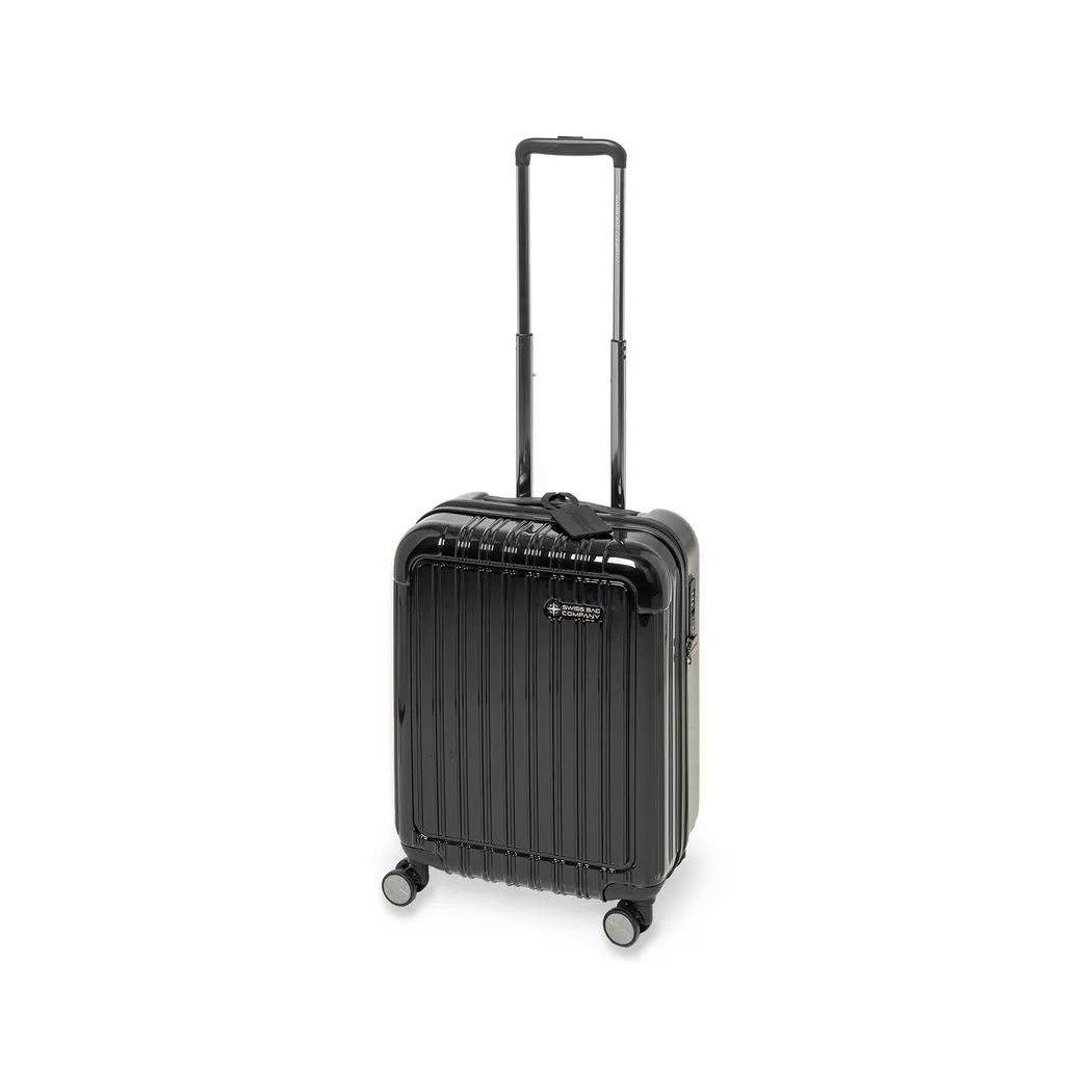 SWISS BAG COMPANY - Hartschalenkoffer, 55 CM, Hartschalenkoffer, 55 CM, Black