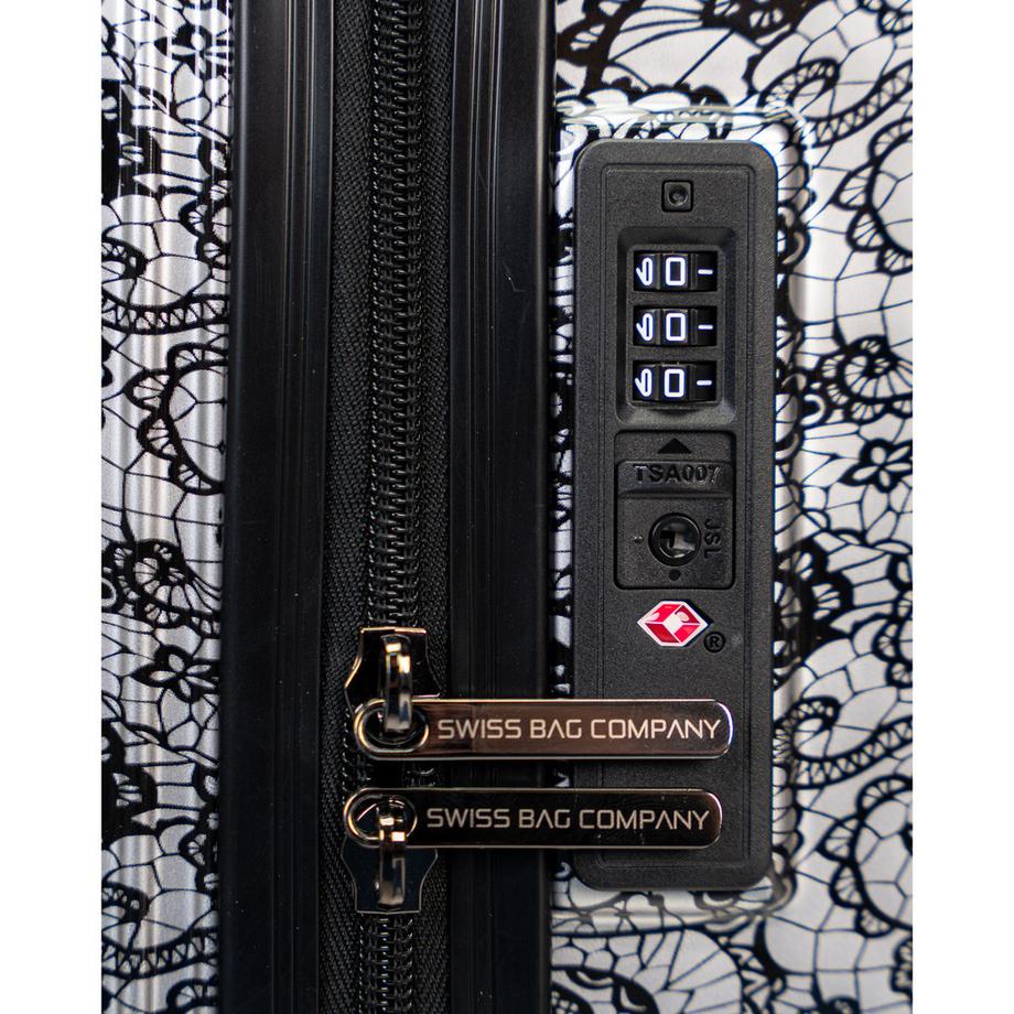 SWISS BAG COMPANY 55 CM, Hartschalenkoffer Q-box 