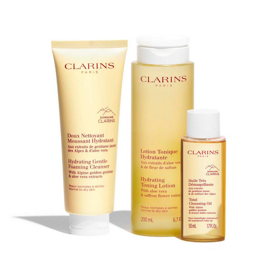 CLARINS  I miei essenziali struccanti per pelle da normale a secca 