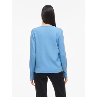 VILA Pullover Scollo a V a Costine  