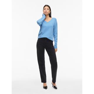 VILA Pullover Scollo a V a Costine  