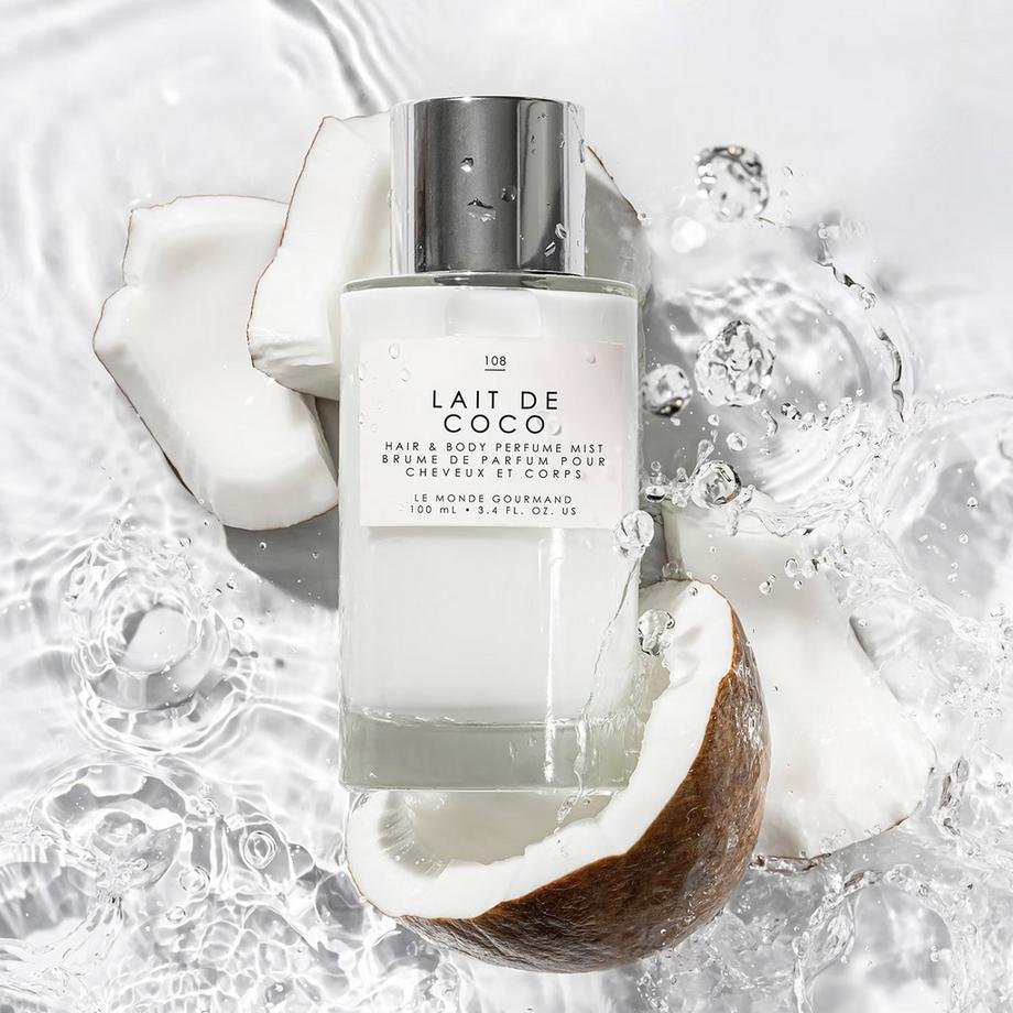 LE MONDE GOURMAND  Lait de Coco - Mist für Haare und Körper 