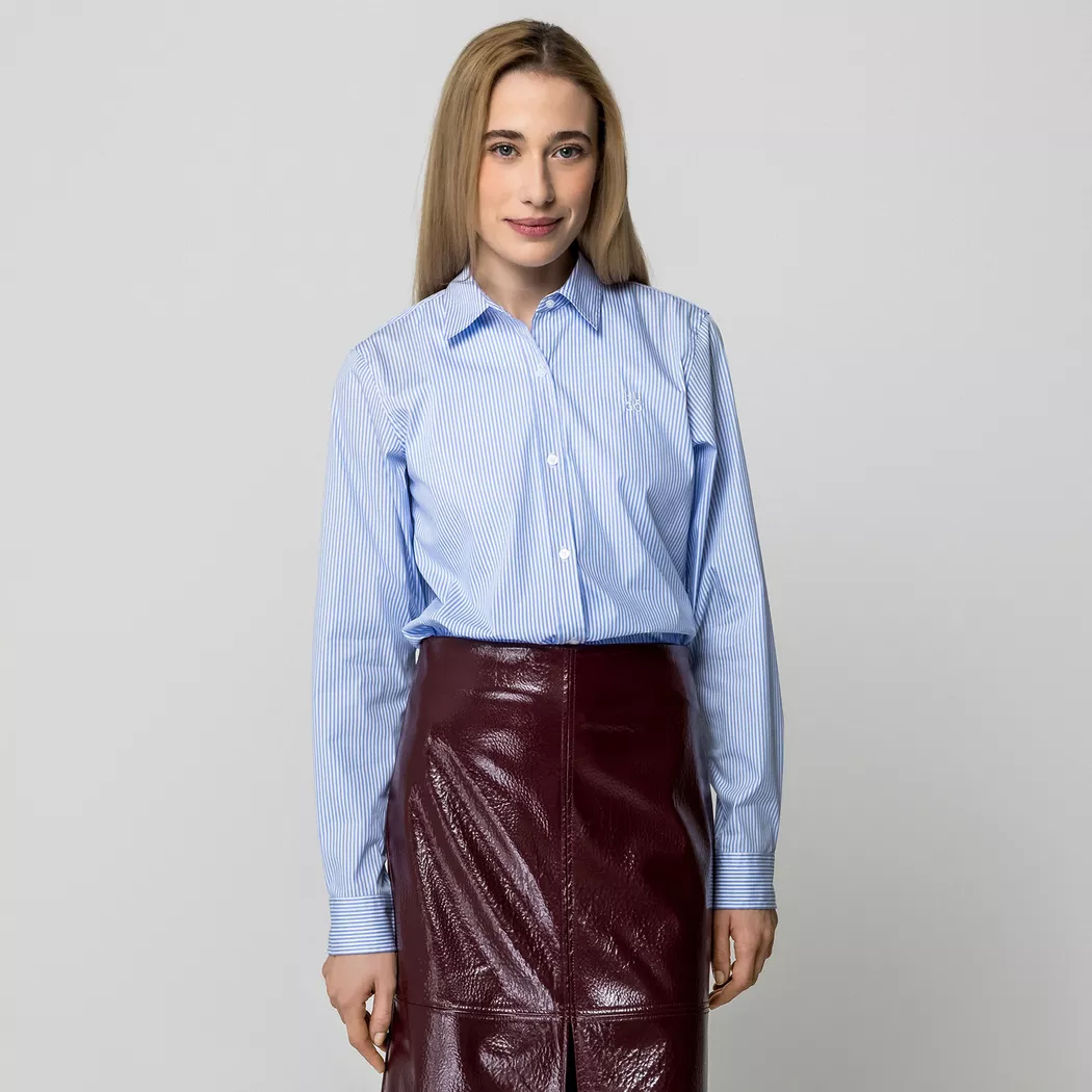 Hugo - Bluse, für Damen, Hellblau, Größe 36