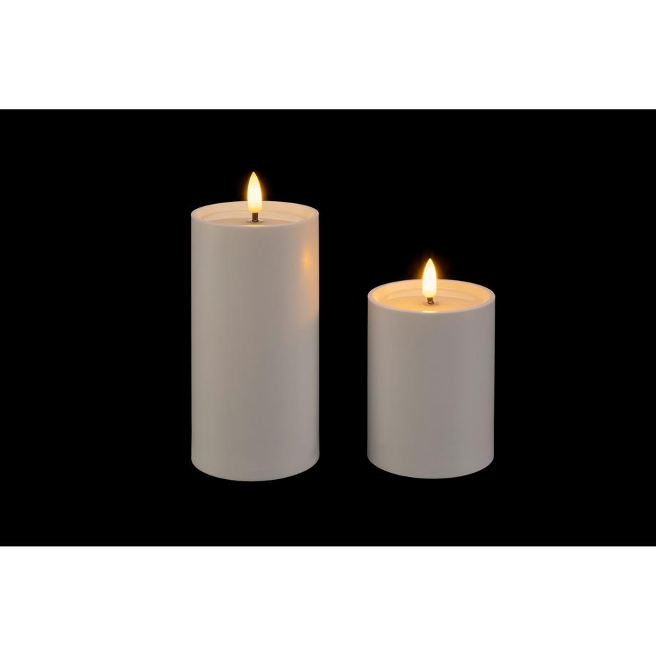 STT Bougie cylindrique à LED Solar Set small 