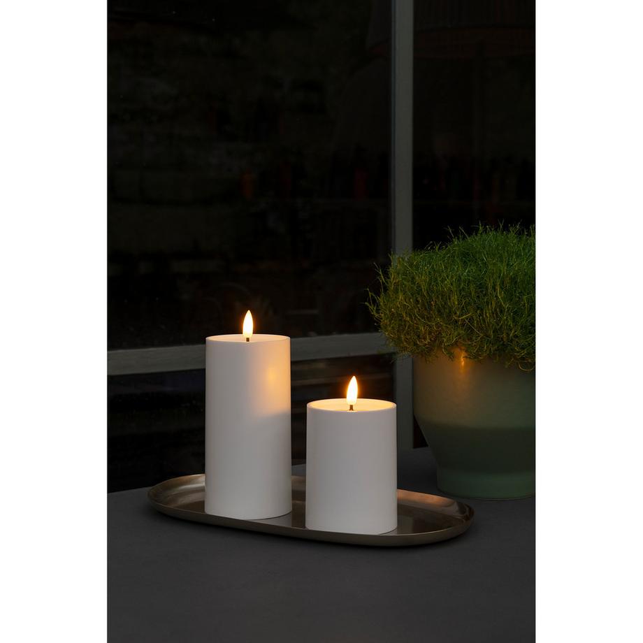 STT Bougie cylindrique à LED Solar Set small 