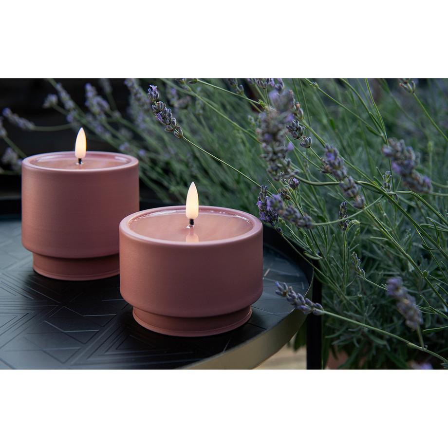 STT Bougie cylindrique à LED Ambiente Set 