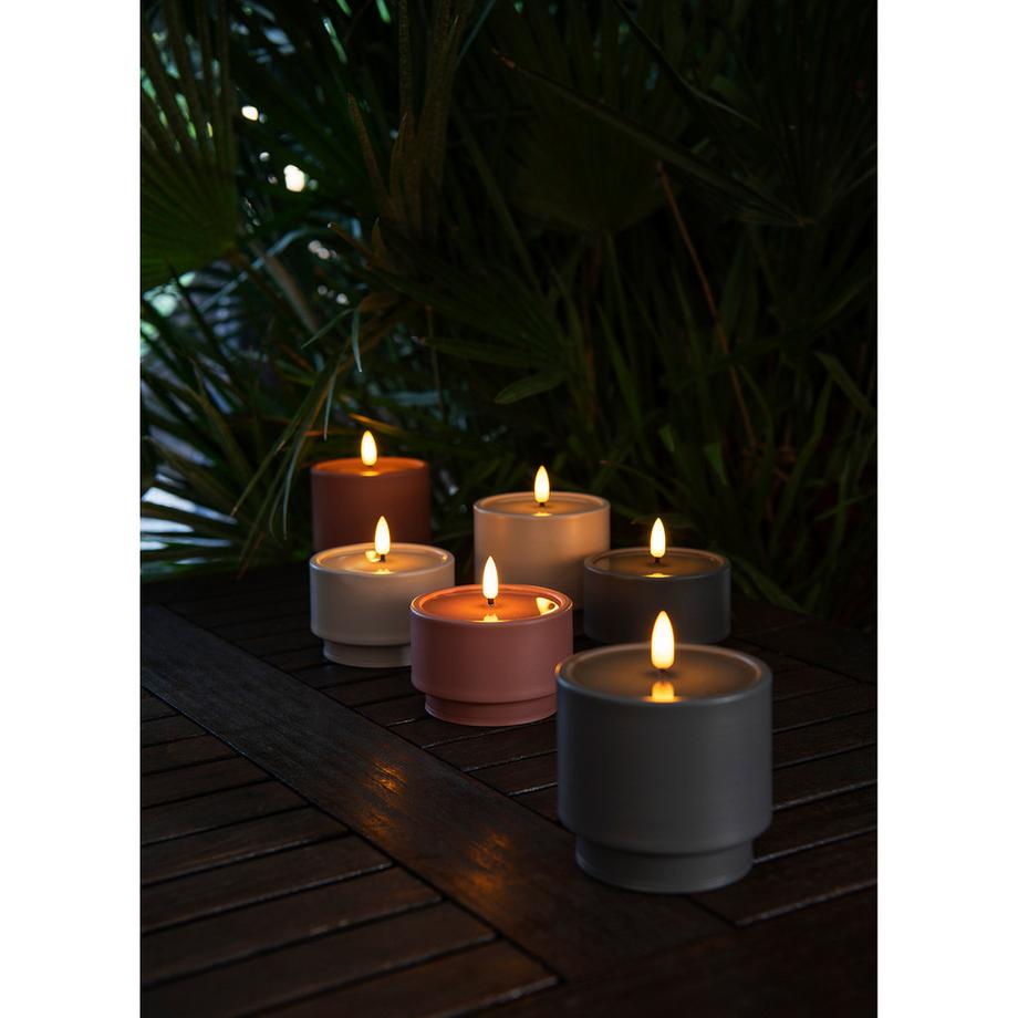 STT Bougie cylindrique à LED Ambiente Set 