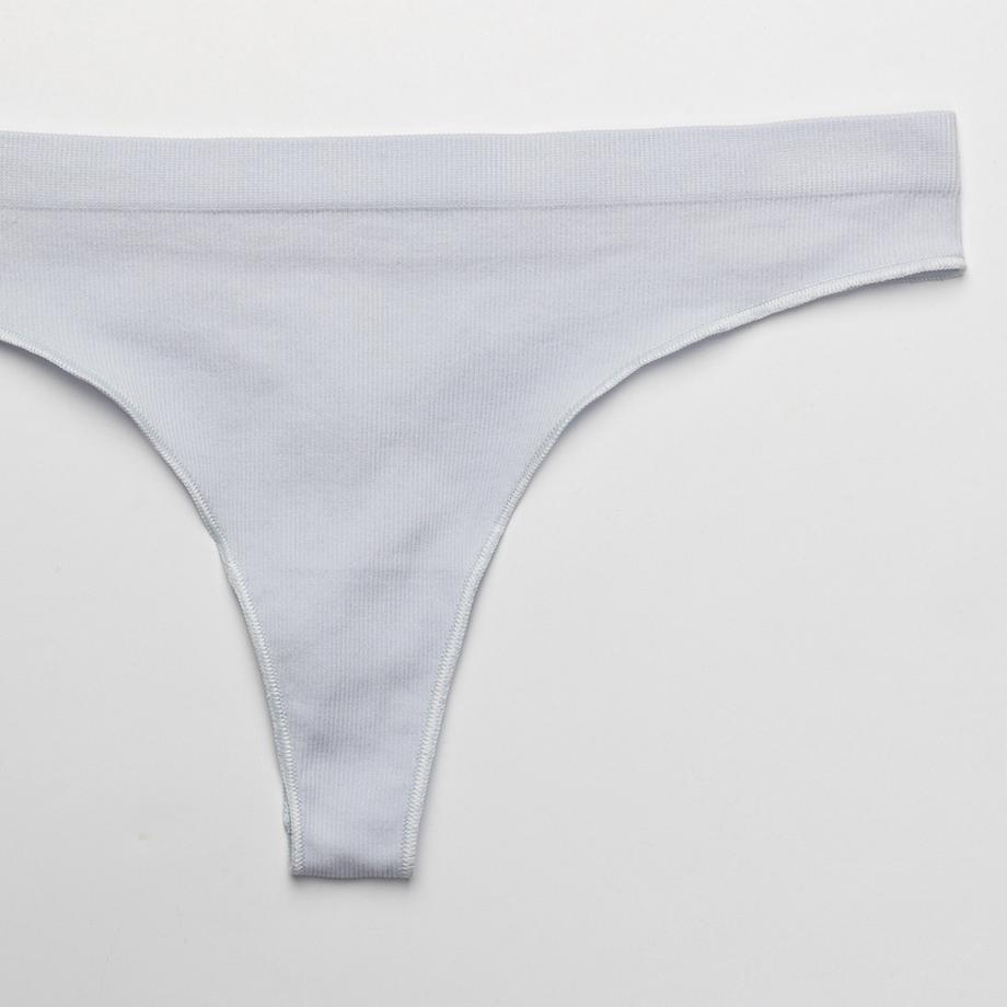 Only Lingerie Vicky Rib Seamless String Lot de 3  