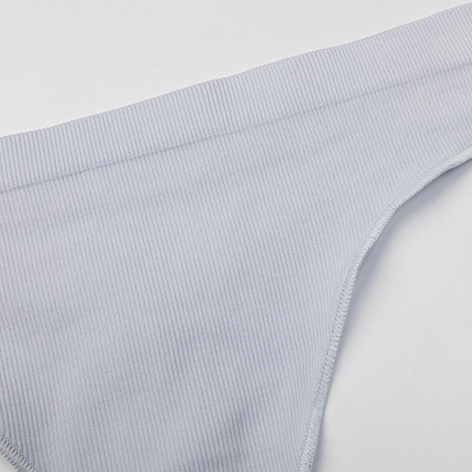 Only Lingerie Vicky Rib Seamless String Lot de 3  