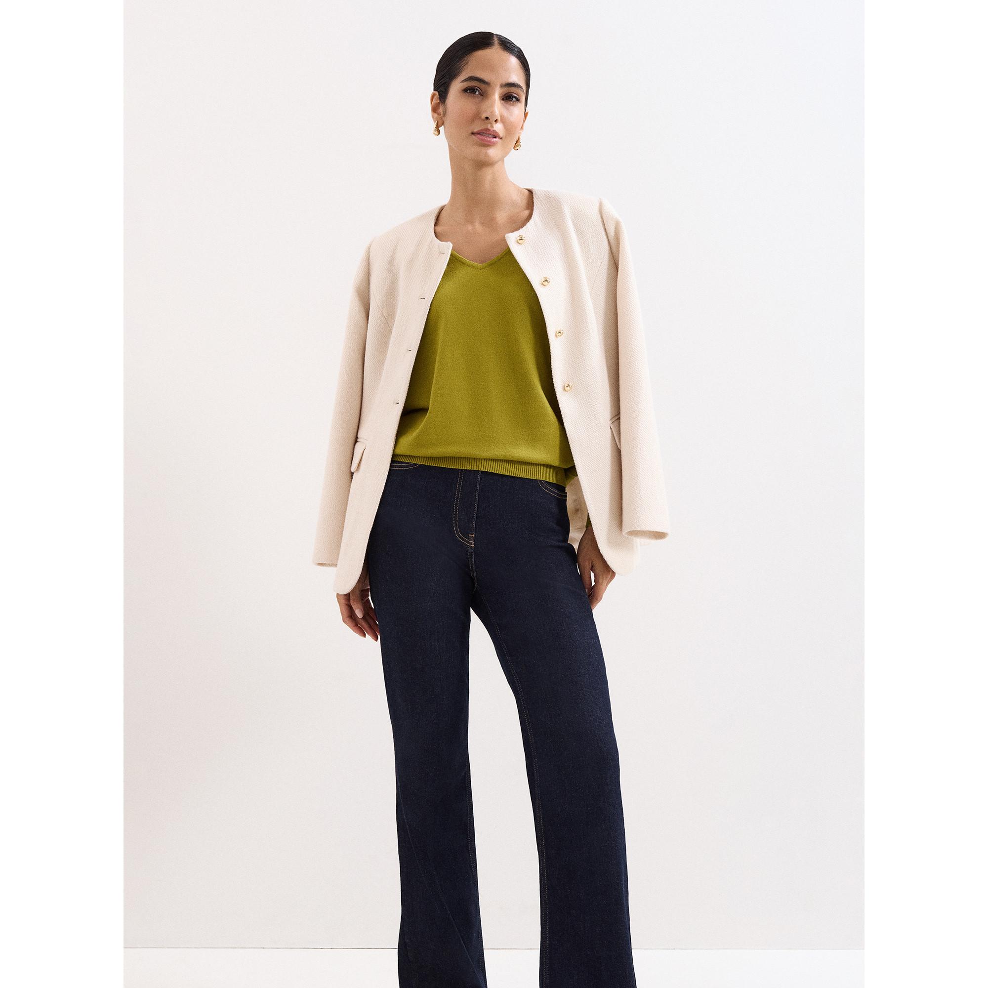 Phase Eight Strickpullover V-Ausschnitt  