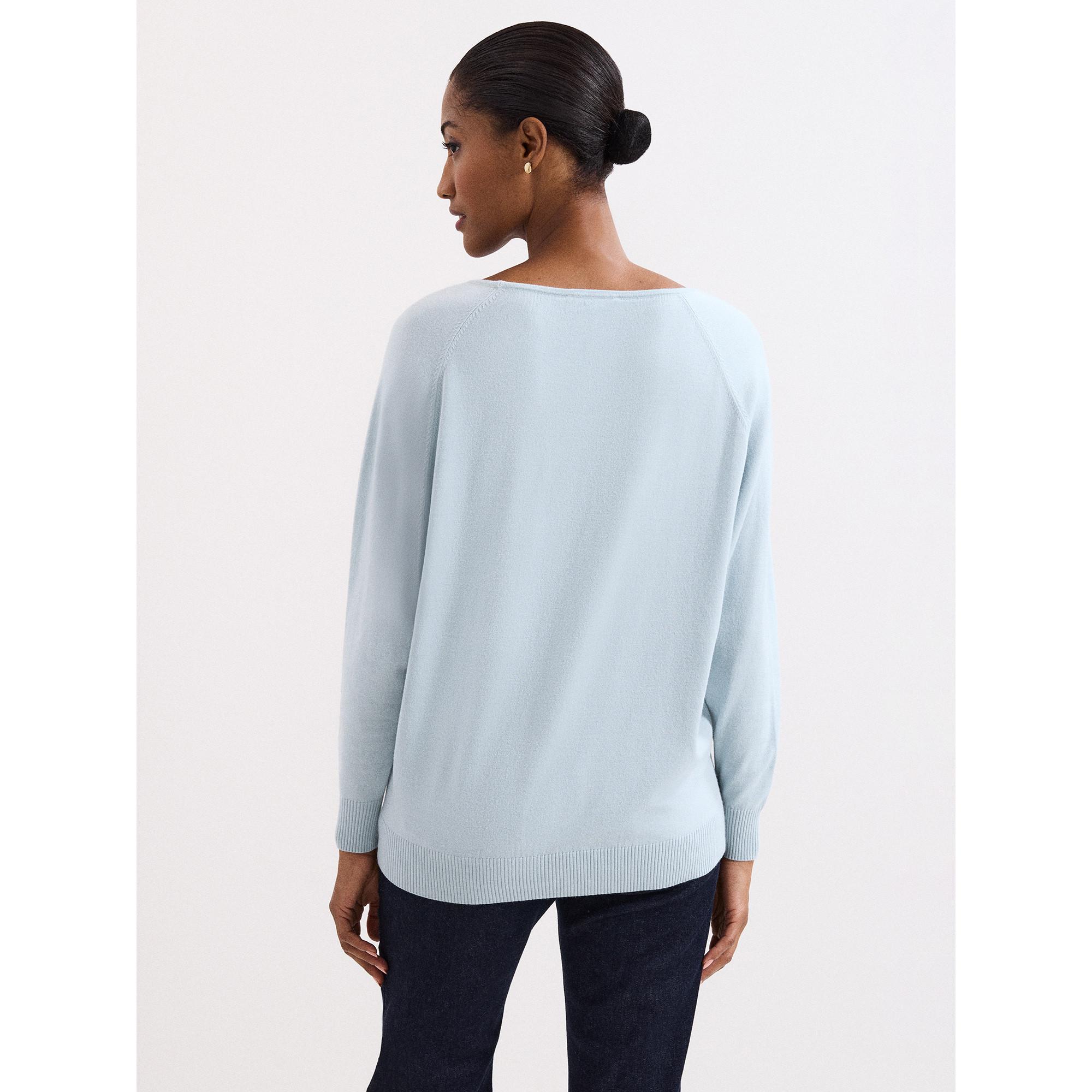 Phase Eight Maglione Scollo a V Lavorato a Maglia  