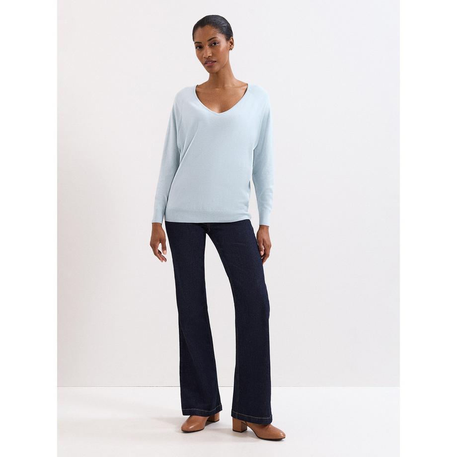 Phase Eight Pull Col V Tricoté  