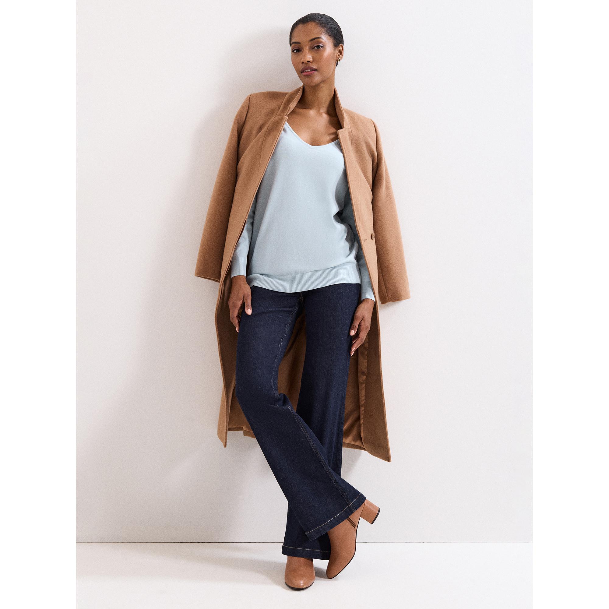 Phase Eight Maglione Scollo a V Lavorato a Maglia  