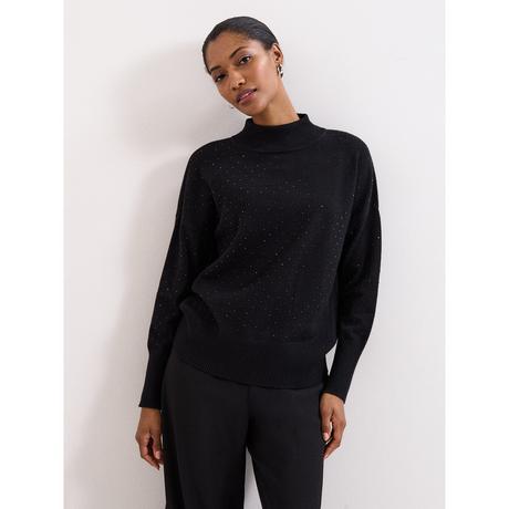 Phase Eight Pullover mit Strasssteinen  