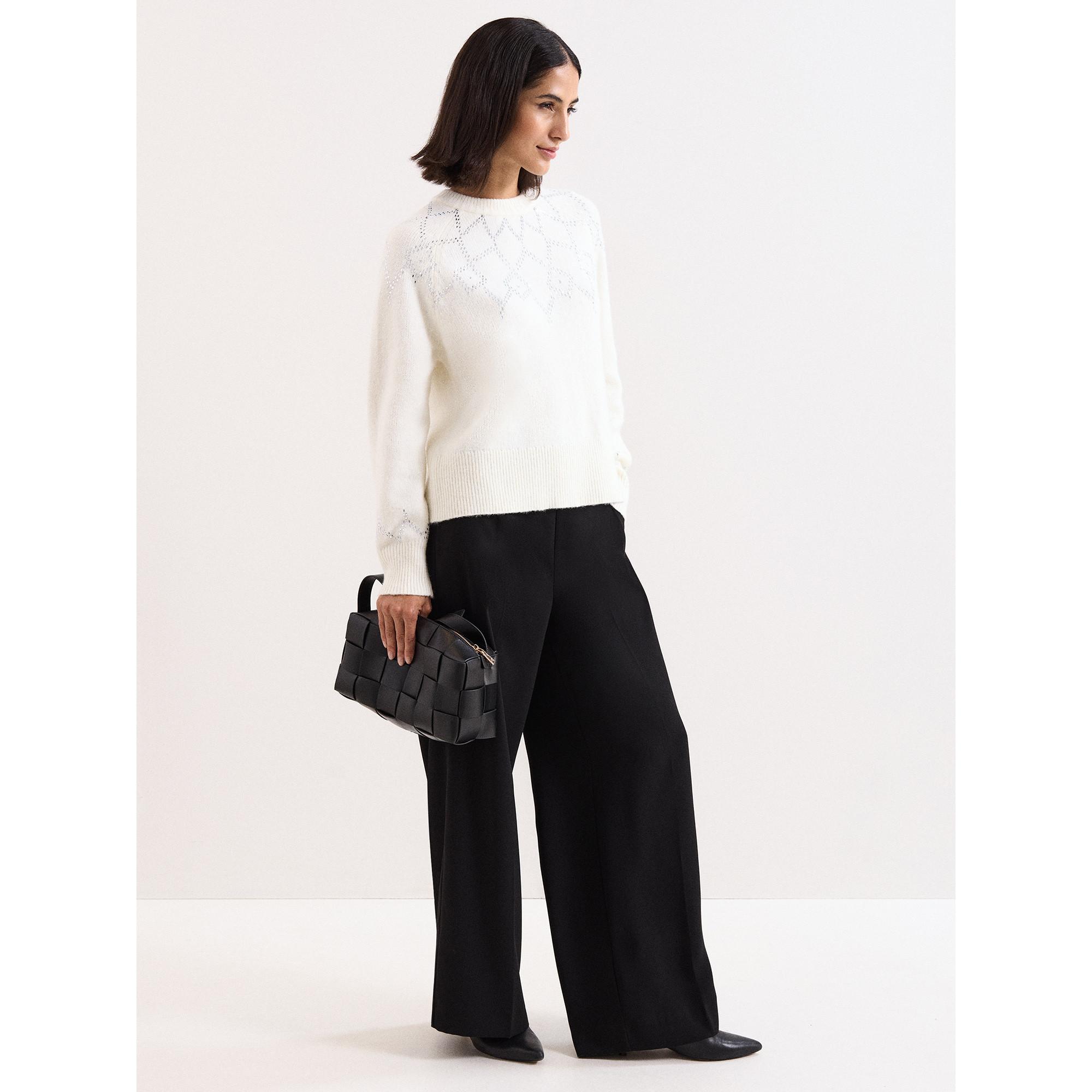 Phase Eight Abigail Maglione con Decorazione di Paillettes  