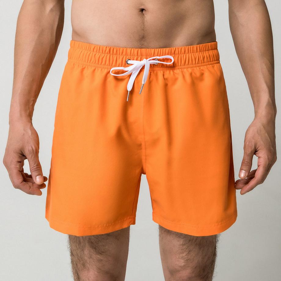 Manor Man Einfarbige Badeshorts  