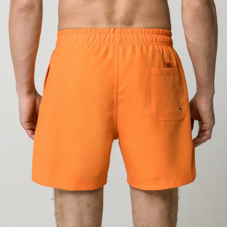 Manor Man Einfarbige Badeshorts  