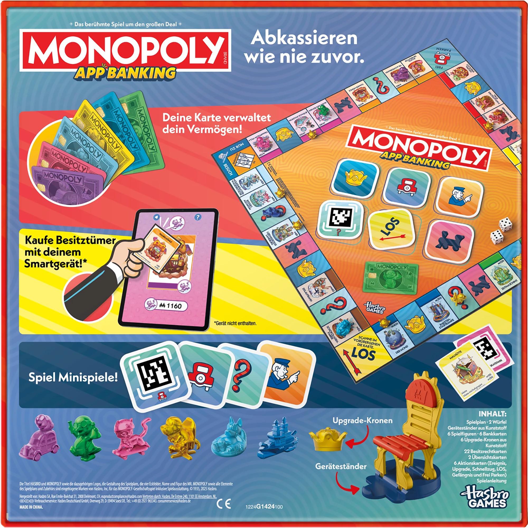 Hasbro Games  Monopoly App Banking, deutsch 