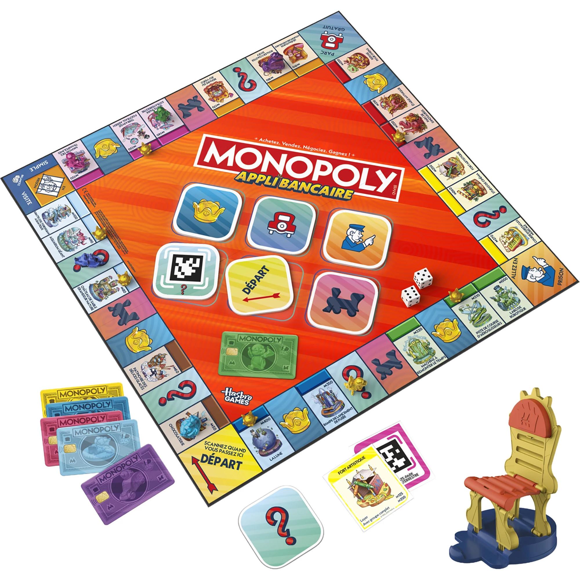 Hasbro Games  Monopoly Appli Bancaire, französisch 