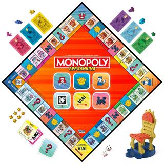 Hasbro Games  Monopoly App Banking, italien 