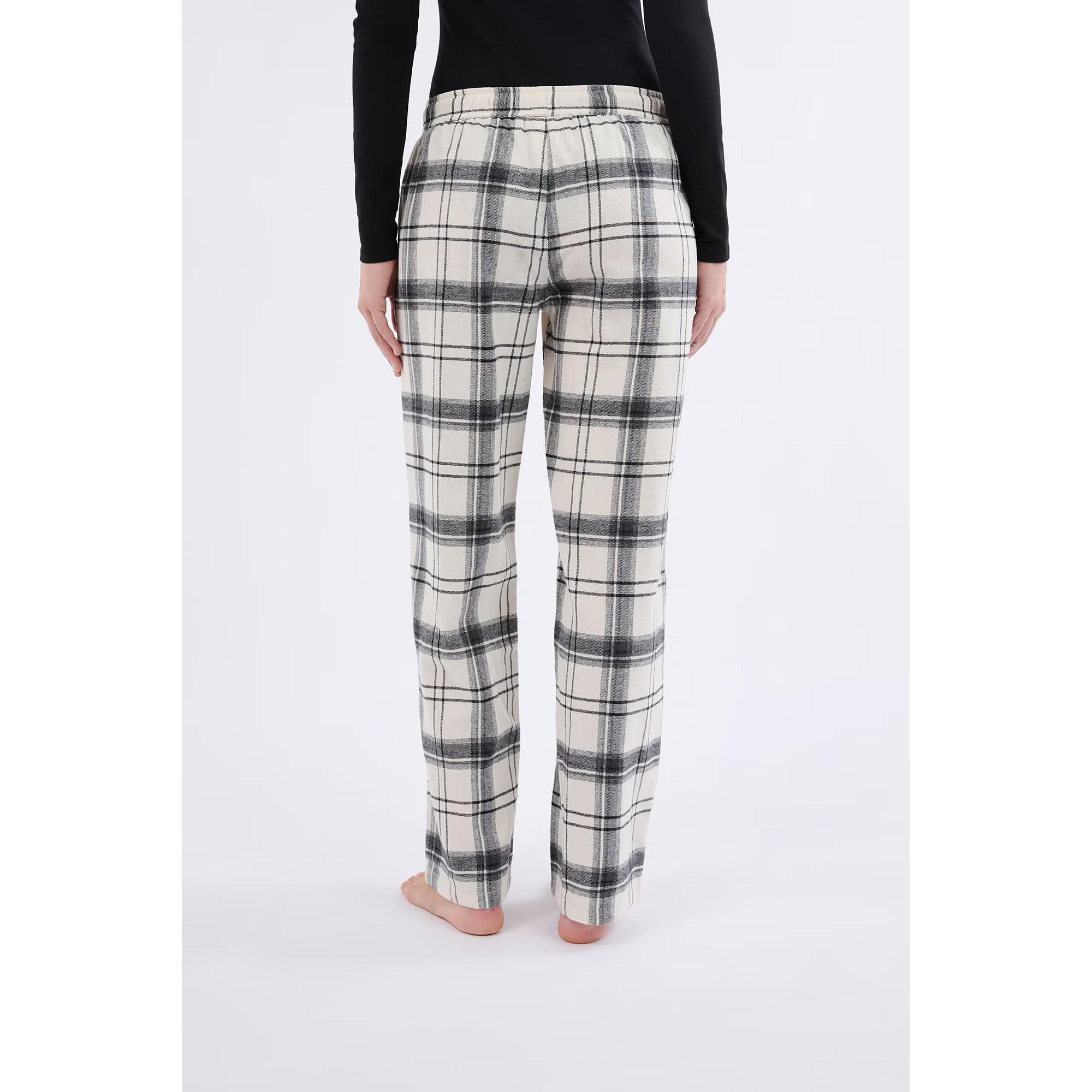 Etam Pantaloni Pigiama a Quadri  