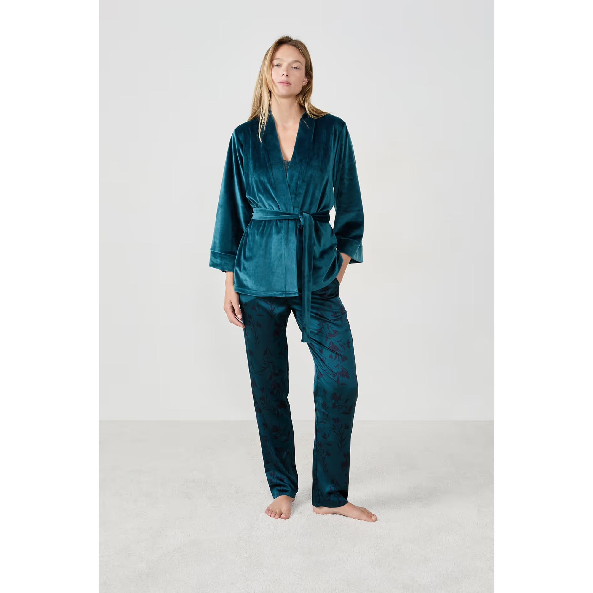 Etam Pigiama Set con Fascia per Capelli  