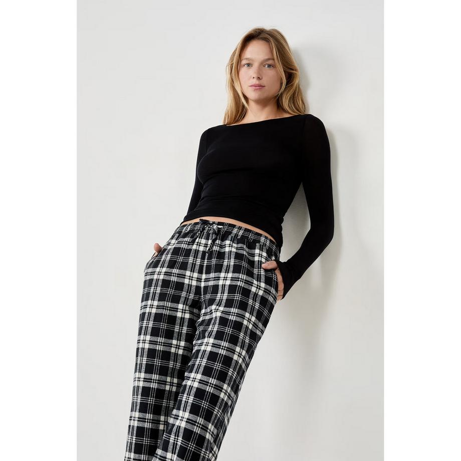 Etam Pantalon de Pyjama à Carreaux  