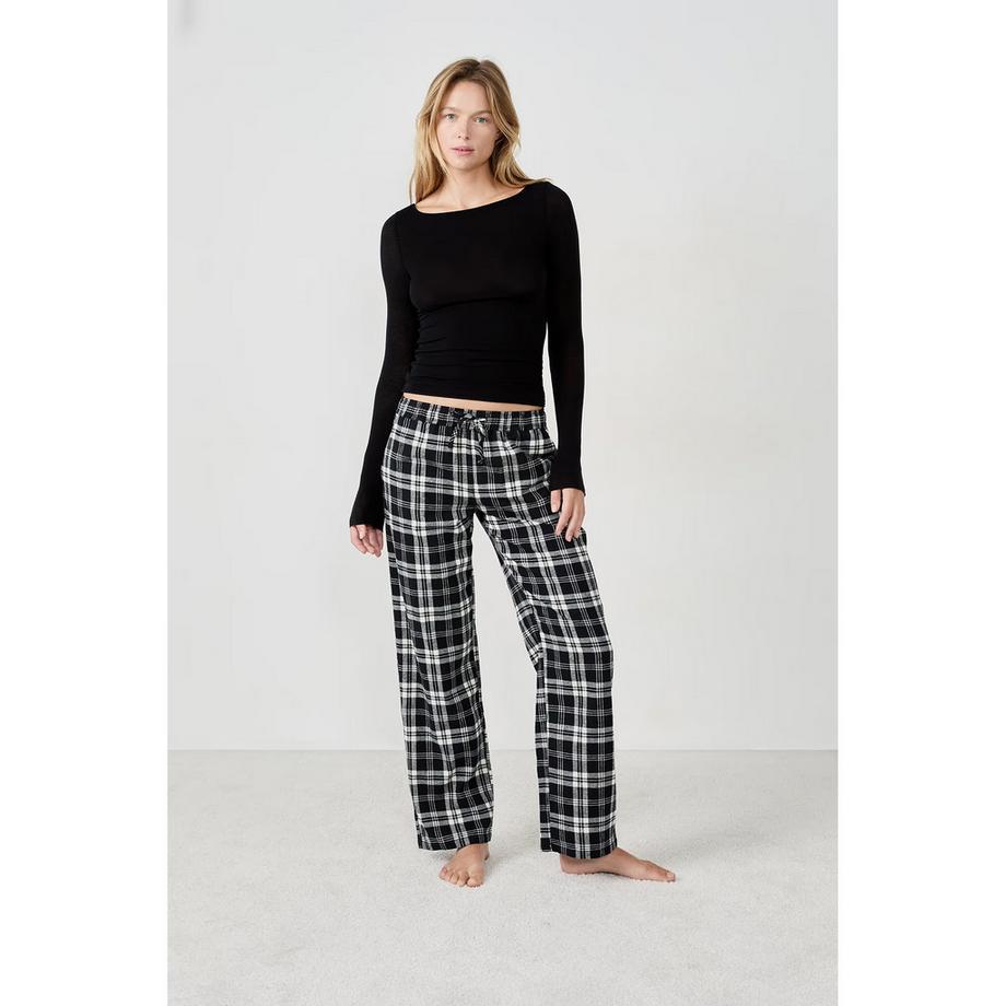 Etam Pantalon de Pyjama à Carreaux  