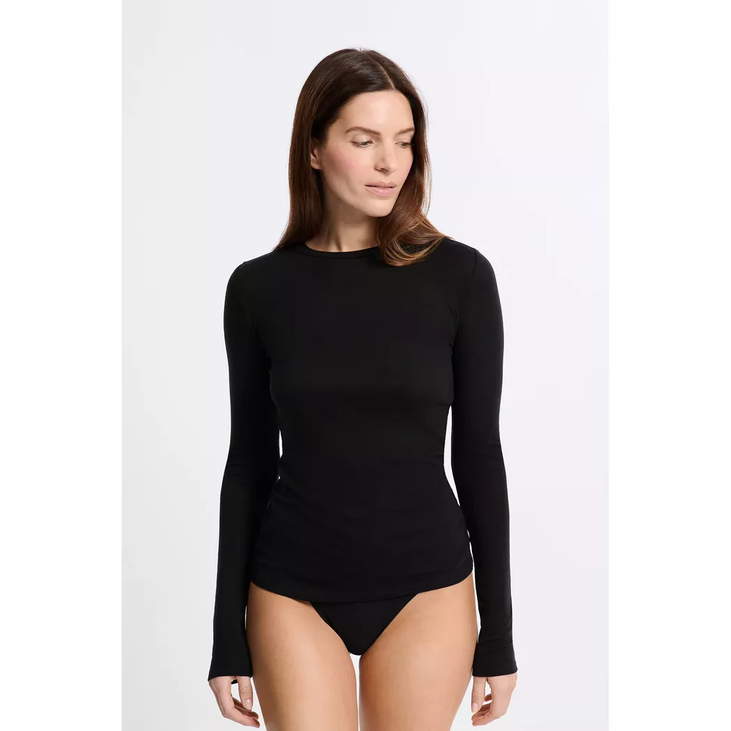 Etam - T-Shirt, für Damen, Schwarz, Größe M