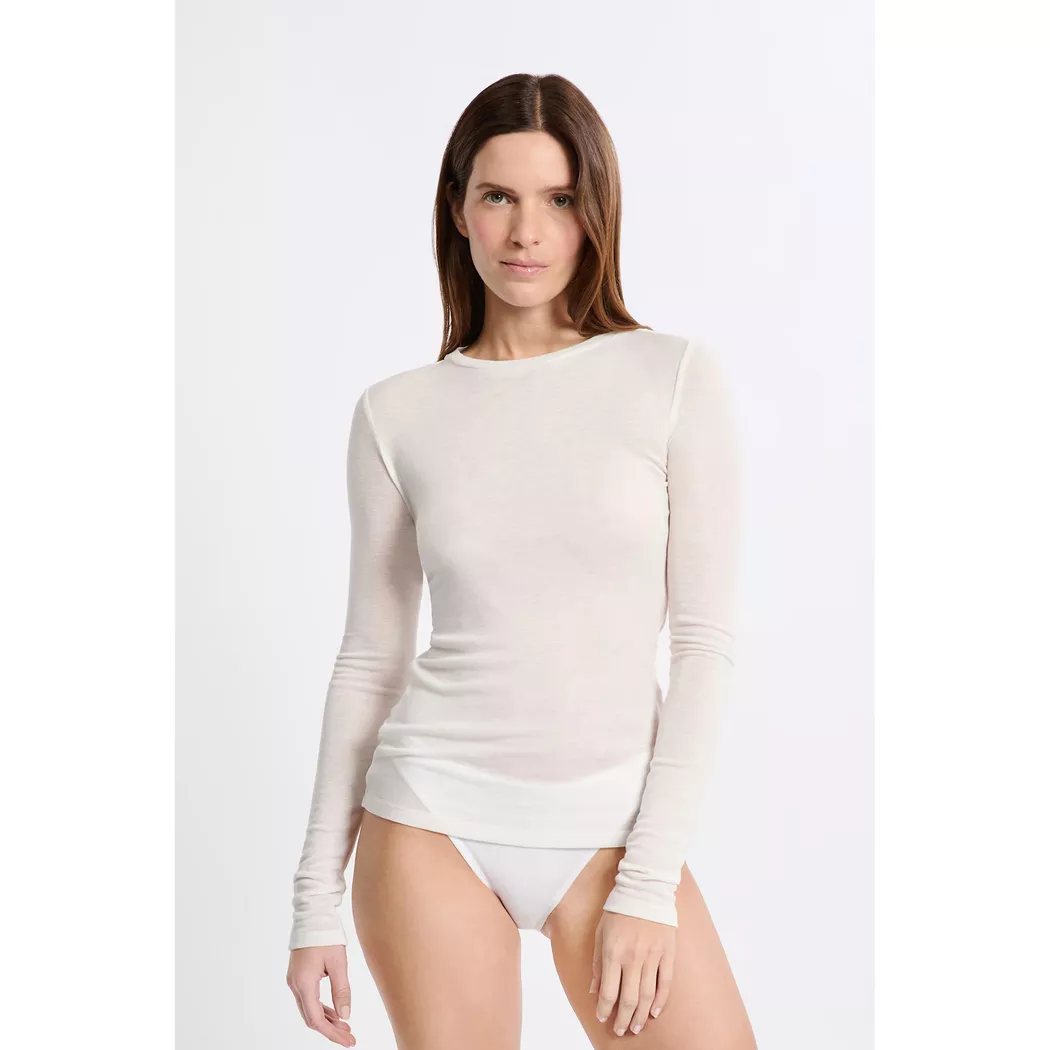 Etam - T-Shirt, für Damen, Ecru Größe XS
