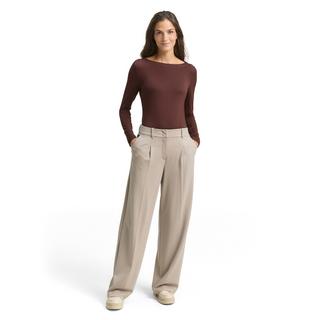 TOM TAILOR Langarm U-Boot-Ausschnitt T-Shirt  