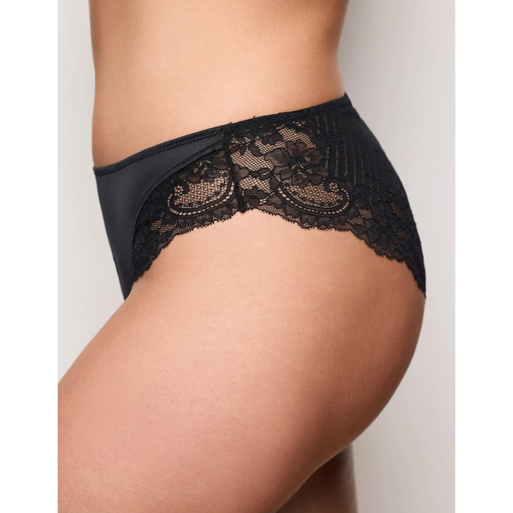 Yamamay Slip Taille Moyenne Bordure Dentelle  