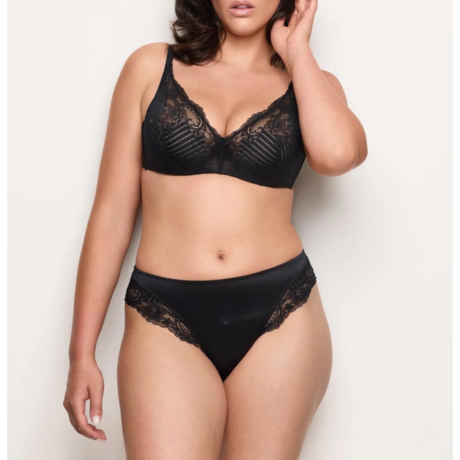 Yamamay Spitzenbesatz Mid Rise Slip  