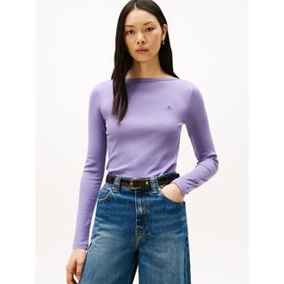 TOMMY HILFIGER Geripptes Langarm-T-Shirt  