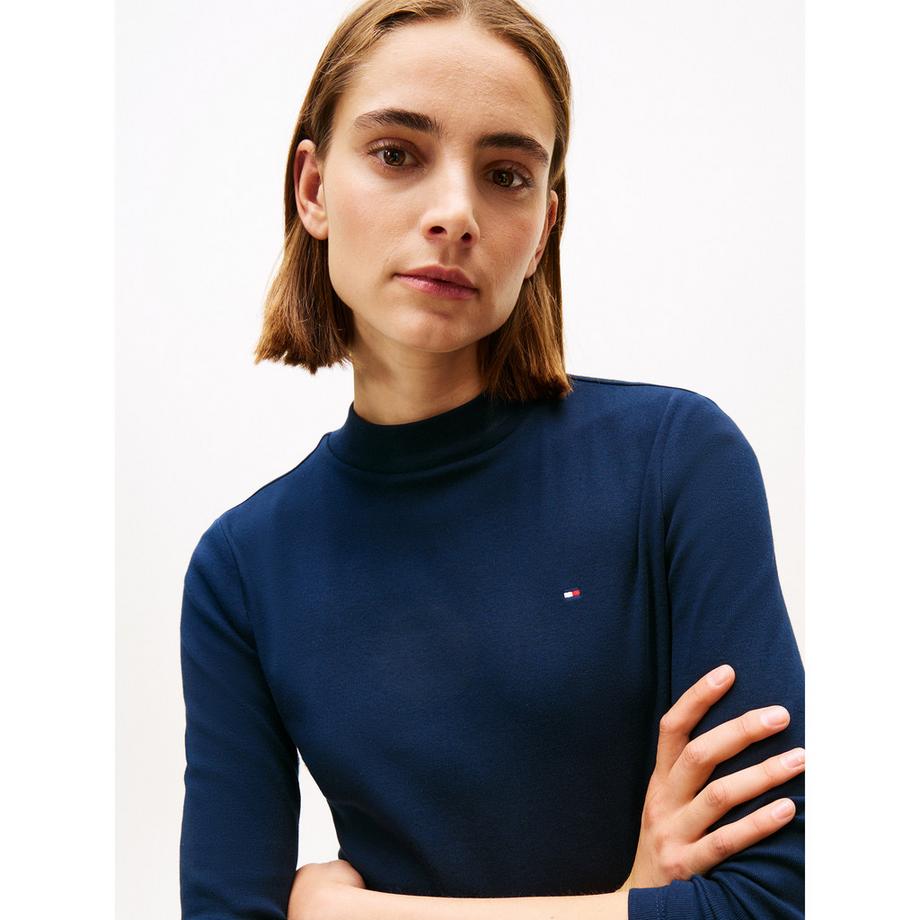TOMMY HILFIGER T-shirt col montant manches longues  