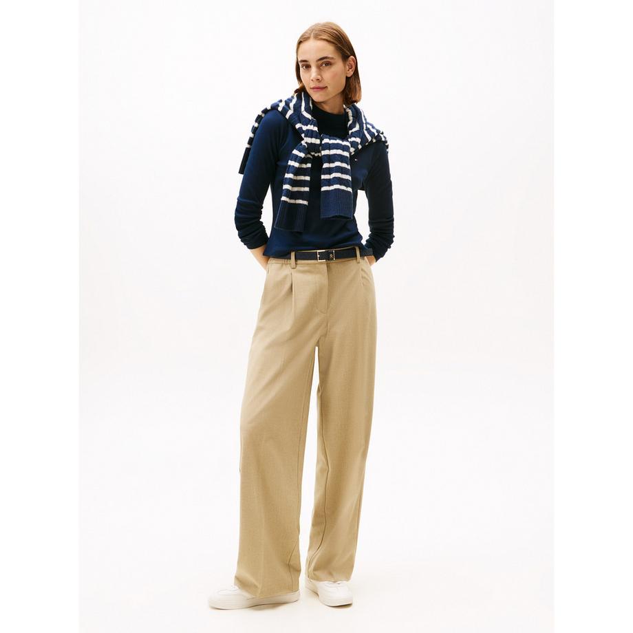 TOMMY HILFIGER T-shirt col montant manches longues  