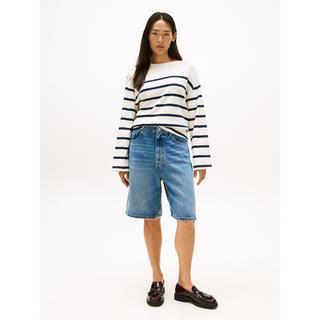 TOMMY HILFIGER Langarm T-Shirt mit U-Boot-Ausschnitt  