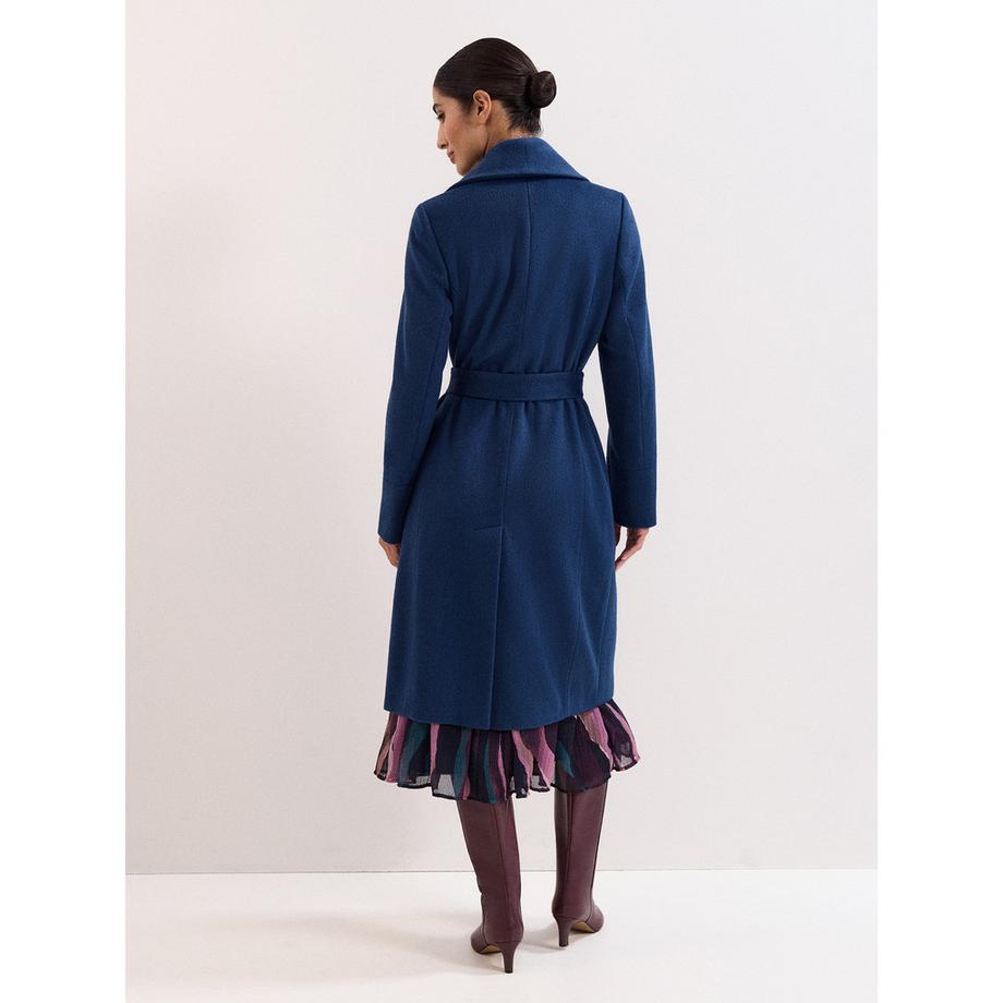 Phase Eight Manteau à manches longues avec ceinture  