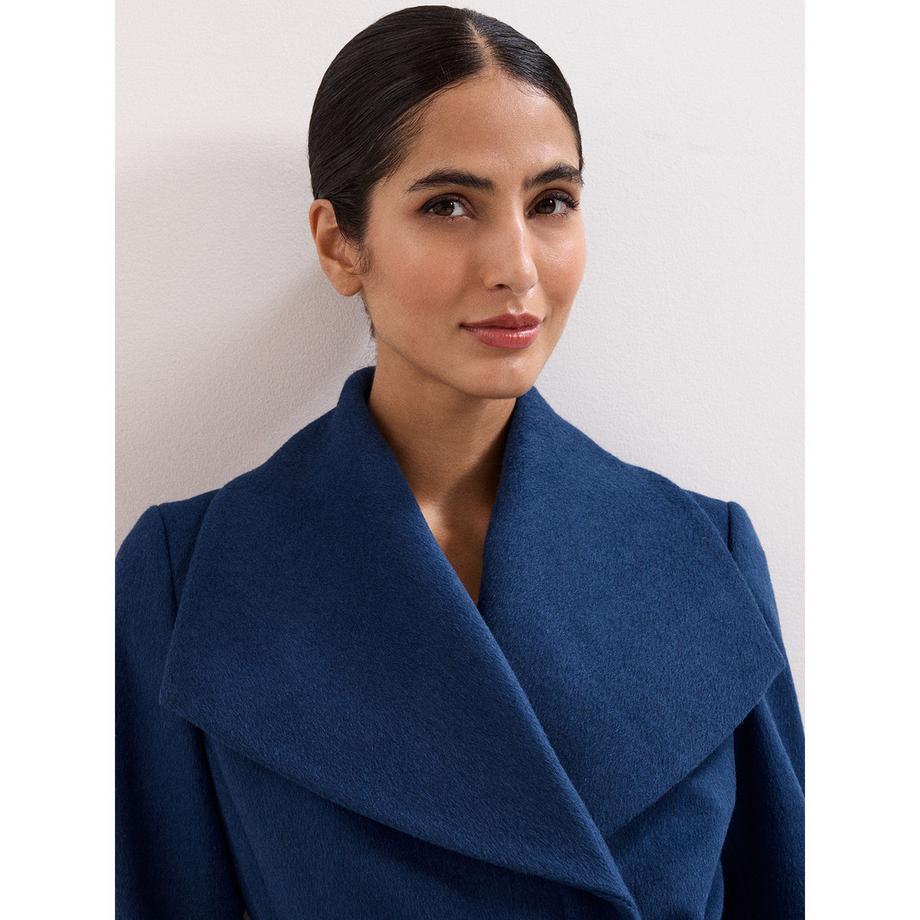 Phase Eight Manteau à manches longues avec ceinture  