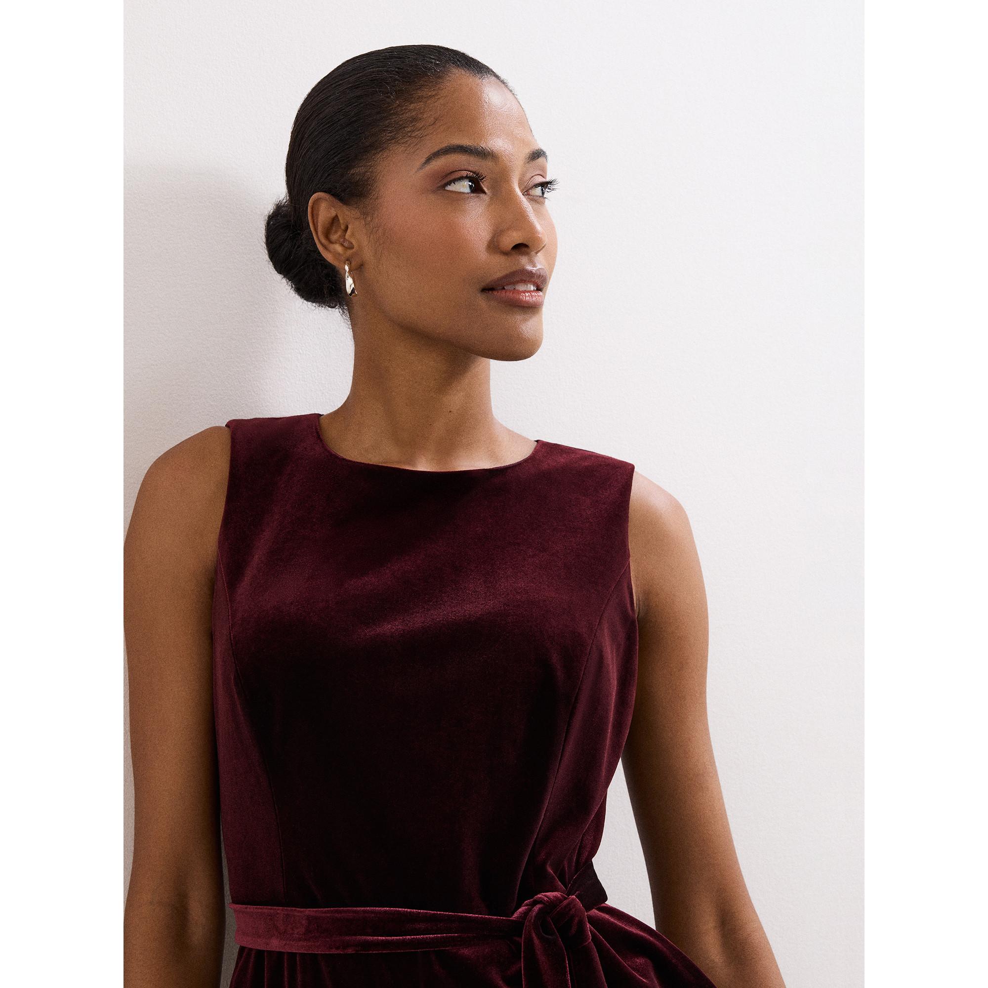 Phase Eight Marta Samt Jumpsuit  