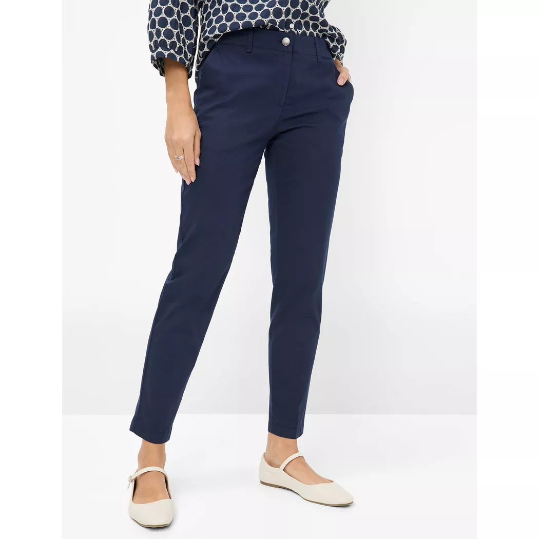 Brax Chino 7/8 MARON S dunkelblau   34 damen